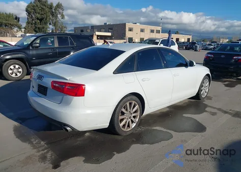 2014 Audi A6 2.0T Premium from USA, damaged, VIN WAUFFAFC6EN099785